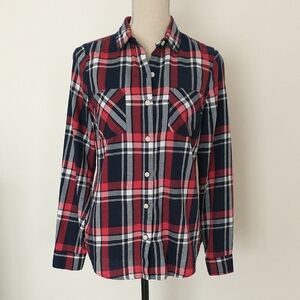 Old Navy Plaid Button-Up Shirt Size S